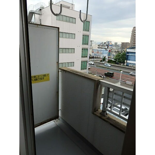 ワコー瑞穂のバルコニー