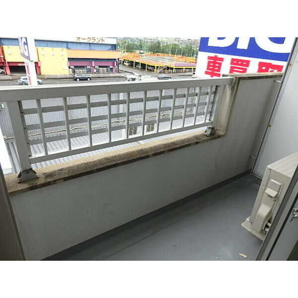 ワコー瑞穂のバルコニー