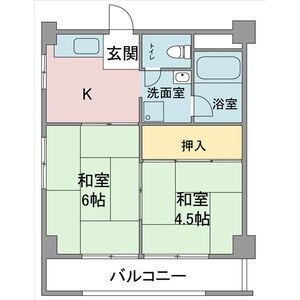 小野マンションの間取り