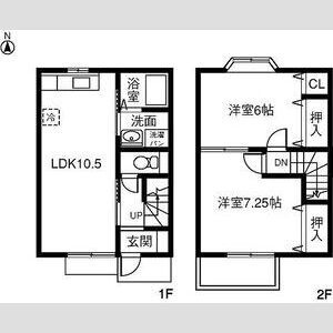 MAPLE Aの間取り