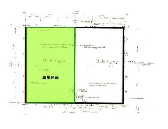 海老名市社家倉庫の間取り
