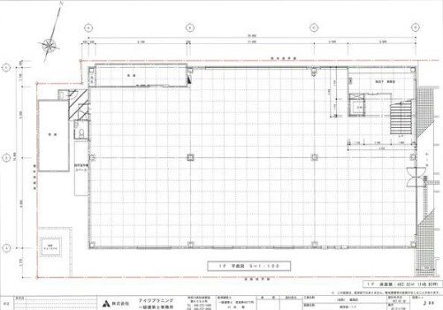 綾瀬市大上貸店舗の間取り
