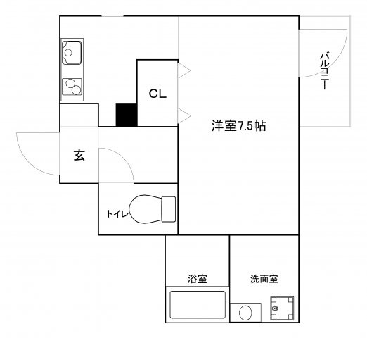【間取り】 | ジュネーゼプレシャス森ノ宮