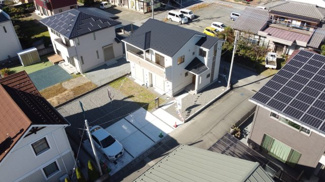 【外観】 | 中央市東花輪 新築戸建 東花輪駅徒歩9分 土地83坪角地