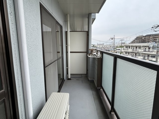 ディアコートＫのバルコニー