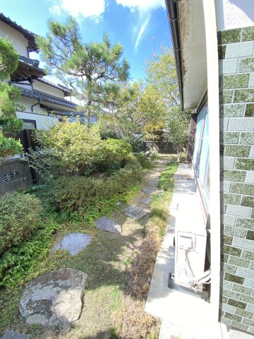 折本　戸建て②の庭