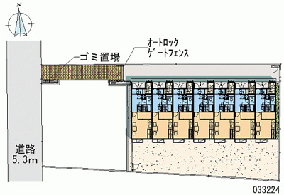 【区画図】 | ブルーコーポ 