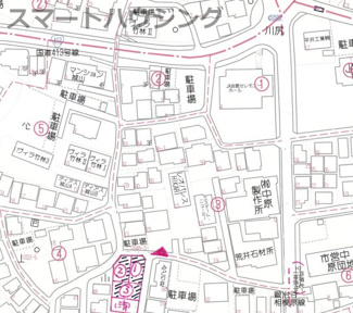 【地図】 | 土地　京王相模原線　JR横浜線　相模線　橋本駅　久保沢３ | 案内図　現地をご覧ください。