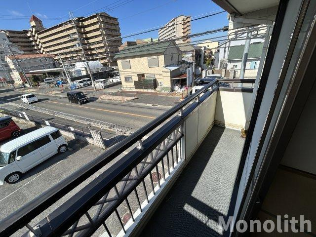 ソファレ大町のバルコニー