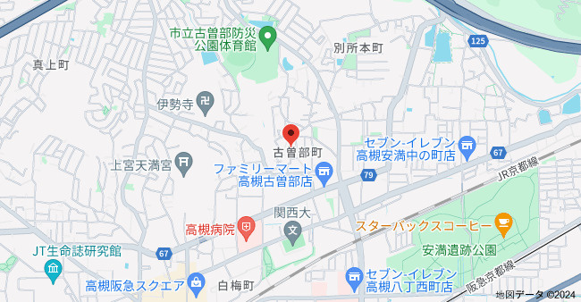 ラマージュⅡの地図