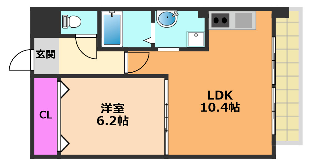 ラマージュⅡの間取り