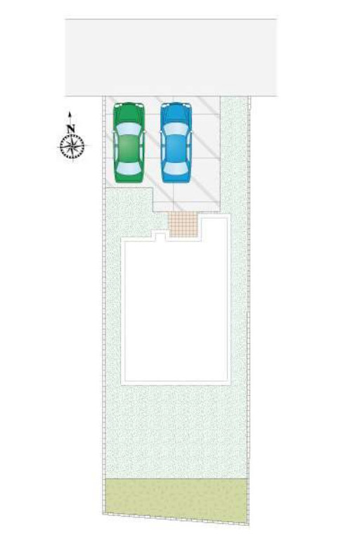 猿島郡五霞町原宿台2丁目　１号棟　新築戸建の区画図