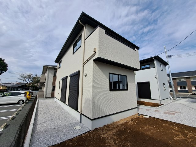 新築　高崎市筑縄10期　4号棟の外観|高崎市筑縄10期