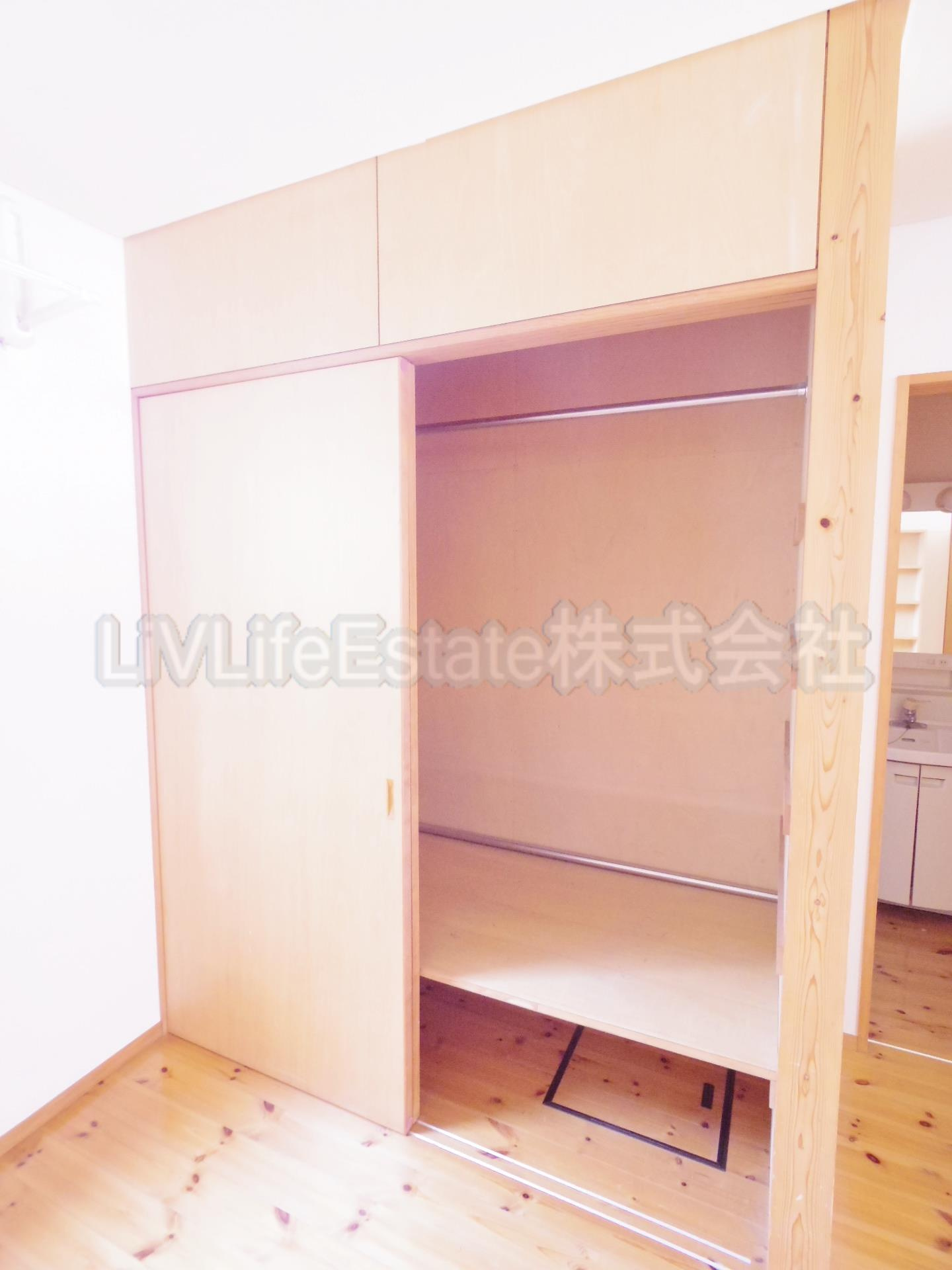 東村山市諏訪町３丁目のアパートの収納|※同仕様写真