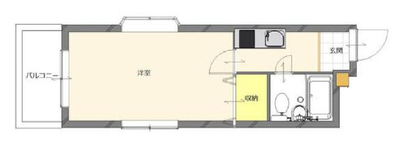 井上ハイツの間取り