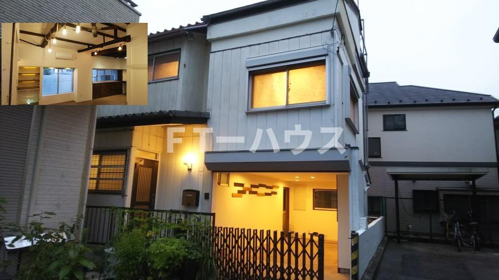 北欧風ヴィンテージリノベ戸建の外観