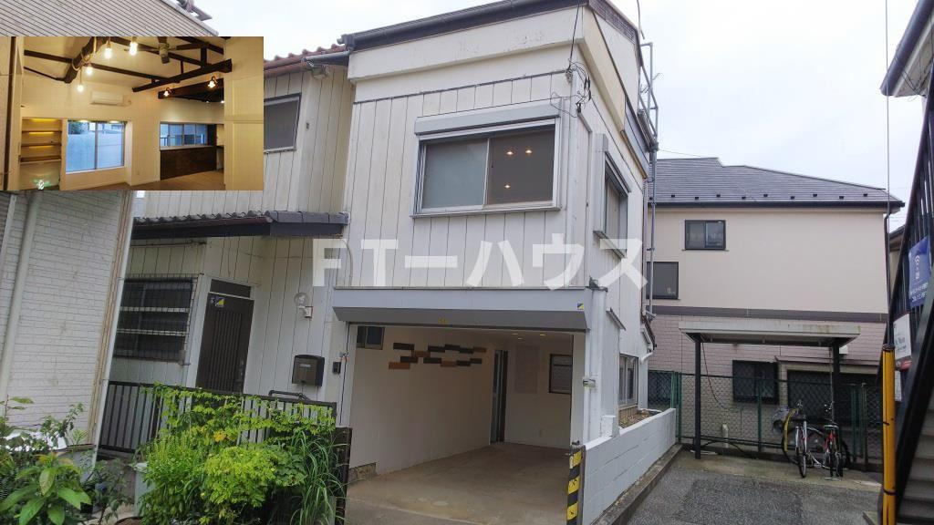 北欧風ヴィンテージリノベ戸建の外観