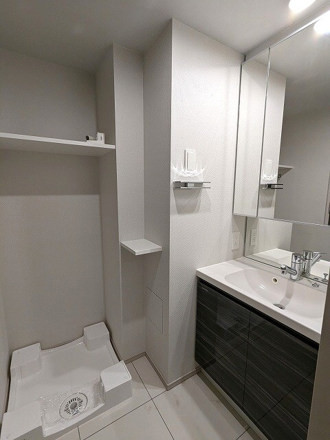 RETERRACE ASAKUSABASHI EASTの洗面所