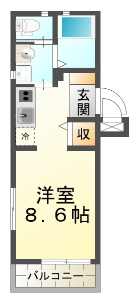 ワコーレヴィアーノ垂水王居殿の間取り