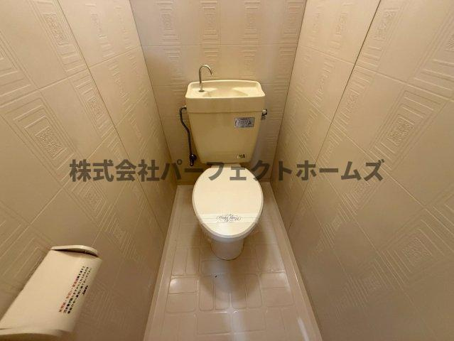 富田マンションのトイレ|トイレもきれいです