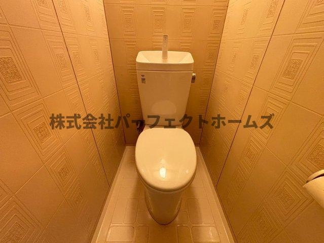 富田マンションのトイレ|コンパクトで使いやすいトイレです