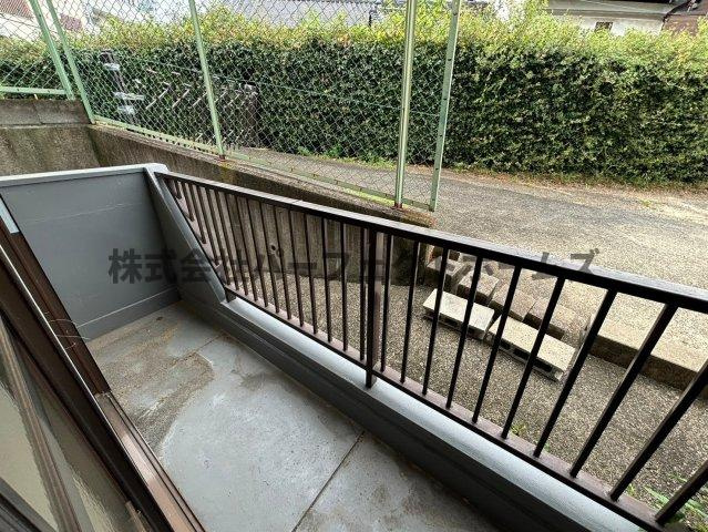 富田マンションのバルコニー|バルコニーがあります