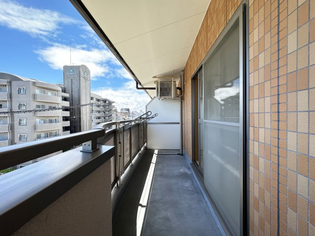 楽住庵のバルコニー