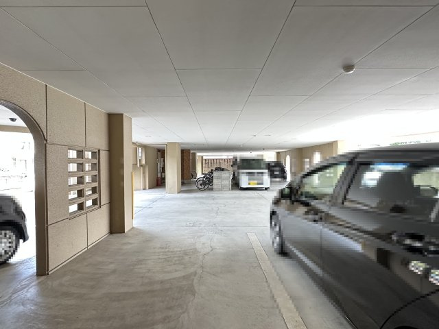 楽住庵の駐車場