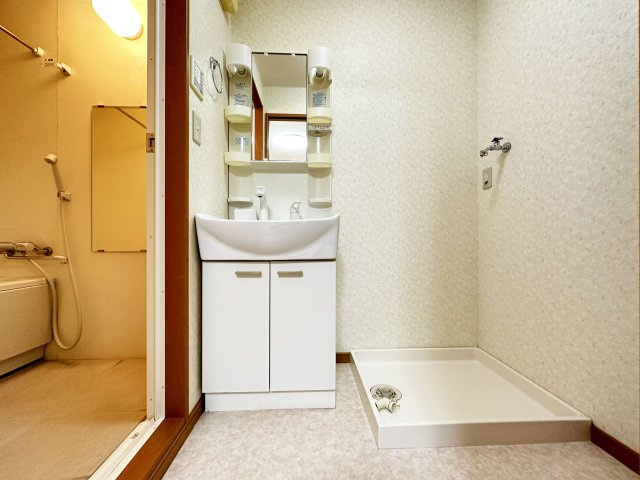 楽住庵の独立洗面台