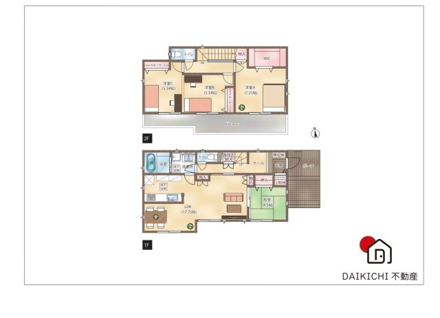 【間取り】 | 桶川市坂田　中古戸建