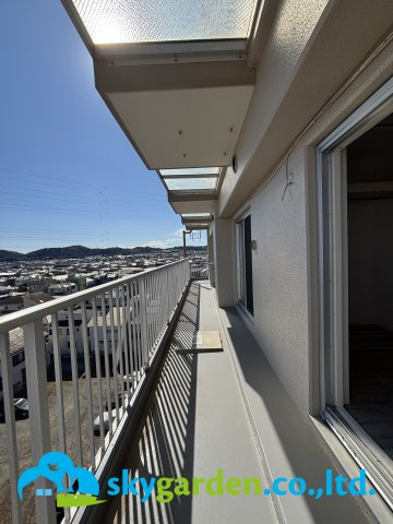 秦野ダイヤモンドマンションのバルコニー