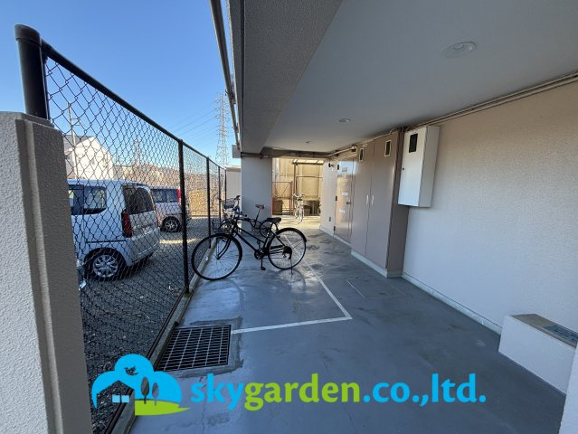 秦野ダイヤモンドマンションの駐輪場