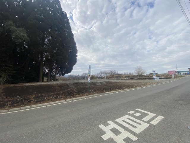 【前面道路含む現地写真】 | 阿蘇郡西原村大字布田