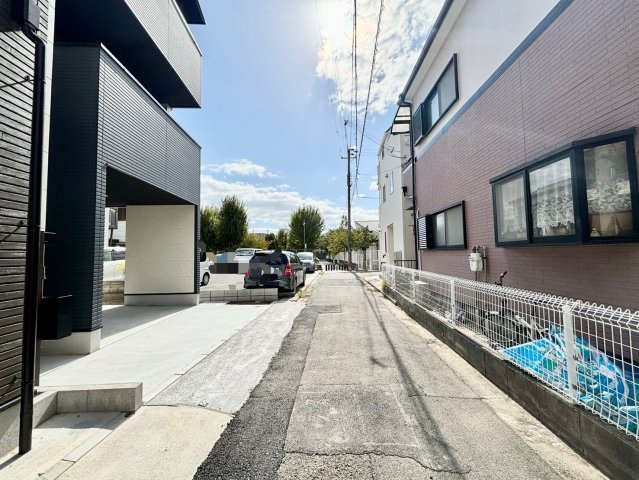 住吉宮町1丁目新築戸建の前面道路含む現地写真|【Front road】前面道路です。