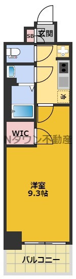 【間取り】 | プレサンスTHE高岳 | 間取りです