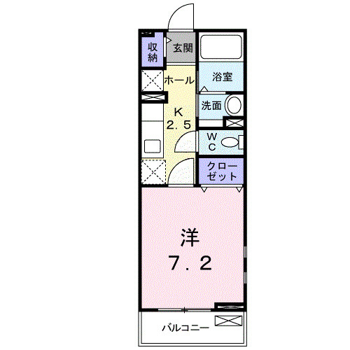 ジュネス・ふじみ野の間取り