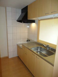 ファームタウン桜のキッチン|カウンターキッチン