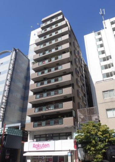 ライオンズマンション浅草雷門の外観