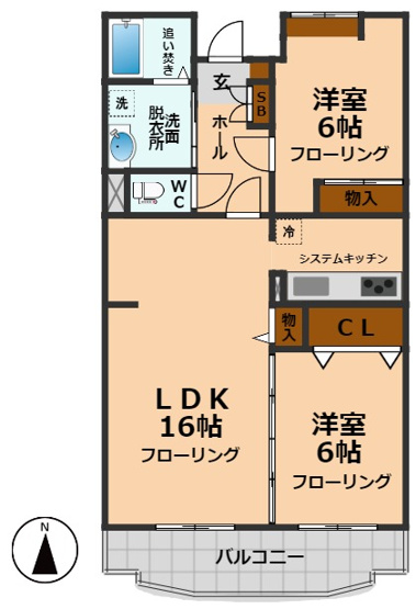 【間取り】 | フォレステージ浜田山