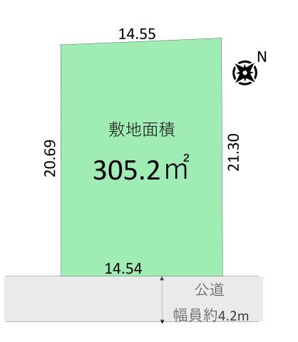 土地 狭山市柏原 
