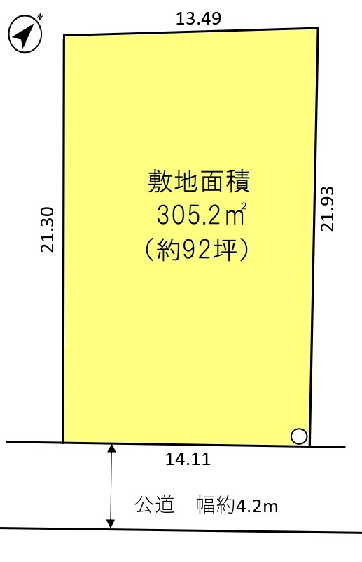 土地 狭山市柏原 