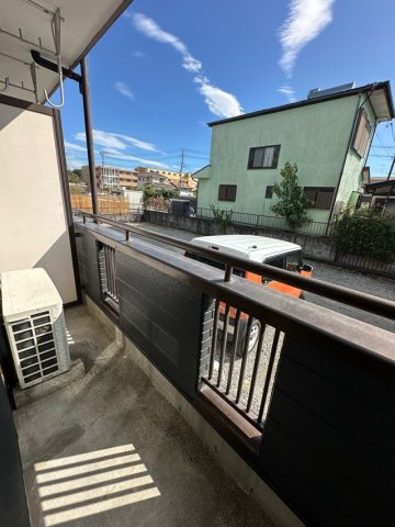 イマージュA棟のバルコニー