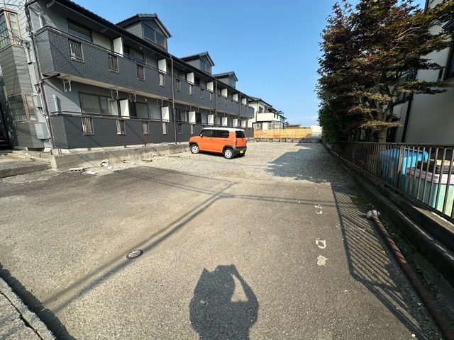 イマージュA棟の駐車場