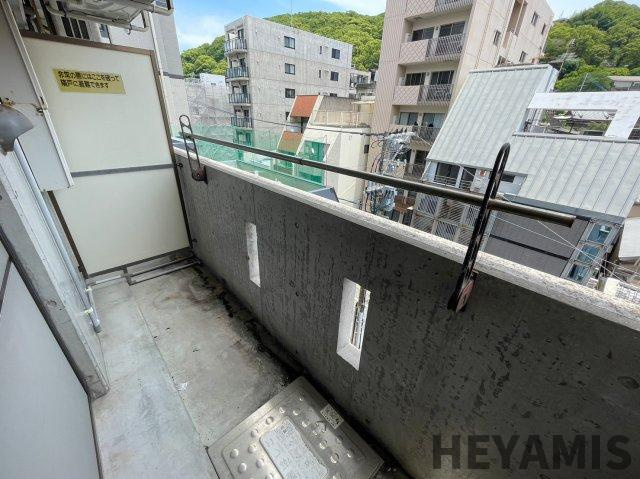 クオーレ鍛冶屋町のバルコニー