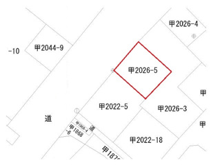 【土地図】 | 売地　堀江町