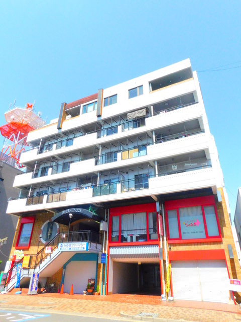 シティイトウビルのバルコニー