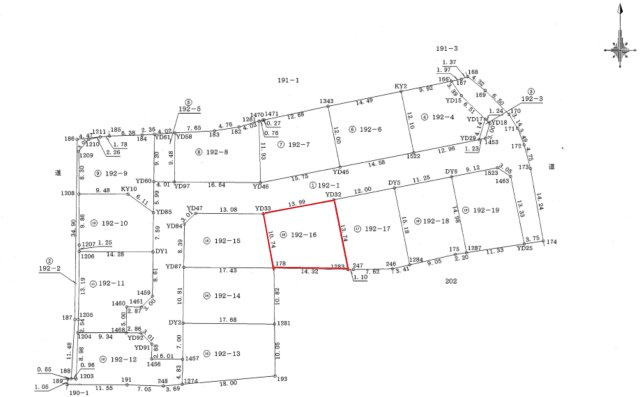 【土地図】 | 北区植木町岩野第5　全14区画（11号地） | ☆土地図☆