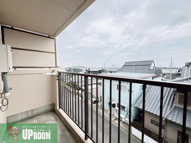 ルミエールFのバルコニー