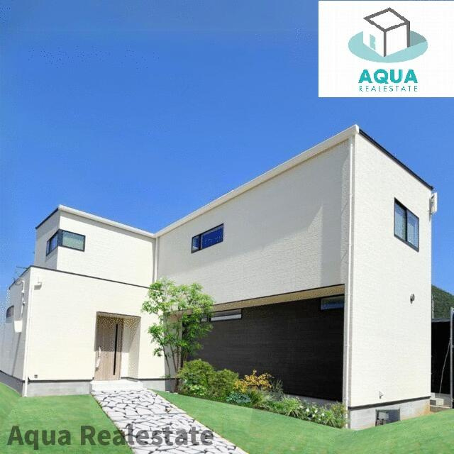 丸亀市飯野町西分　未入居モデルハウスの完成予想図|外観の完成予想図です