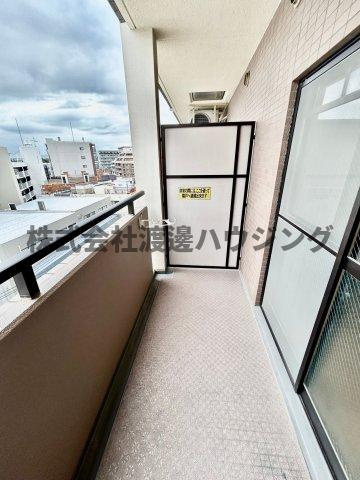 グレイス丸萬のバルコニー